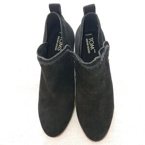 NWOT Sz.7.5 Womens Toms Kaia Wedge Booties